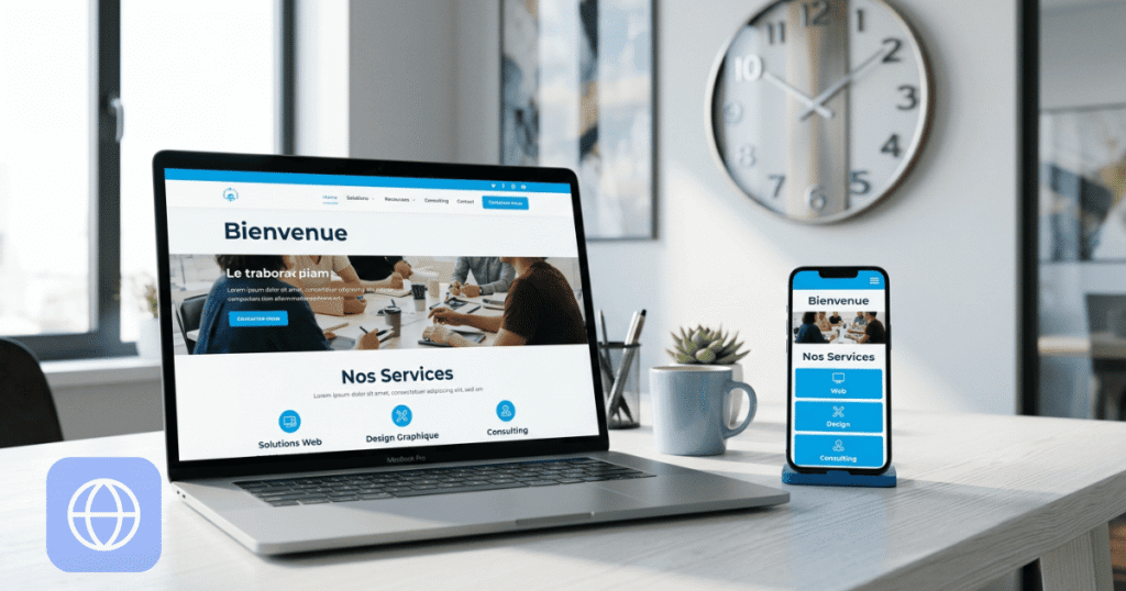 Création site internet professionnel livré en 72 heures pour artisan