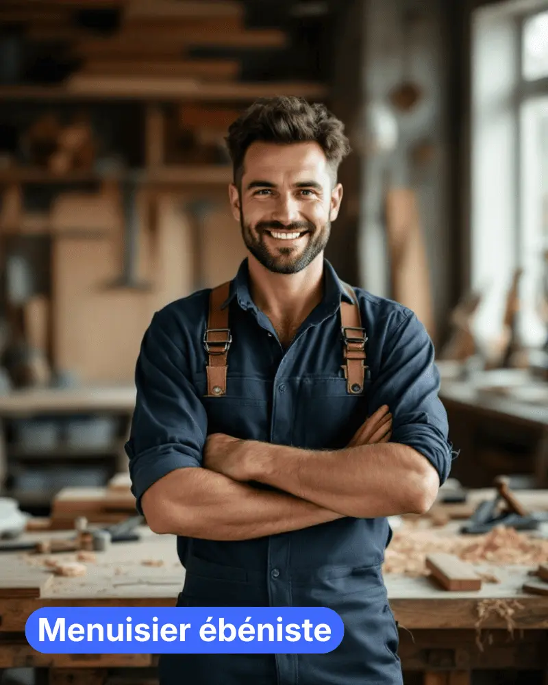 Menuisier ébéniste atelier bois fabrication sur mesure
